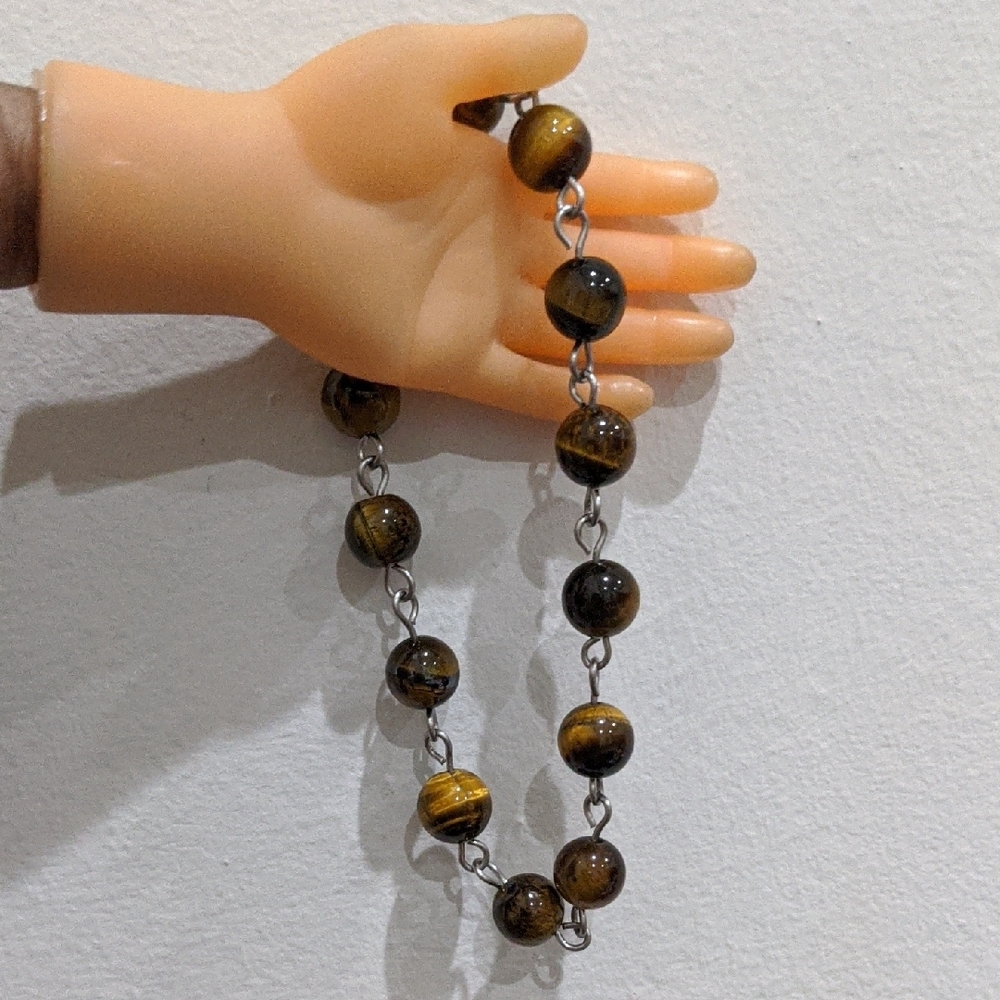 Tiger Eye Beaded Bracelet